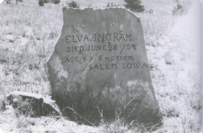 Grave of Elva Ingram