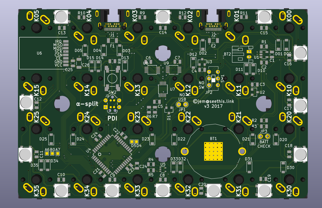 Image of gamma split PCB