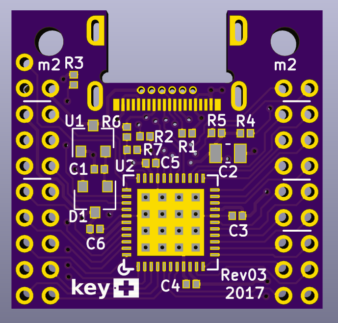 Image of keyplus mini PCB