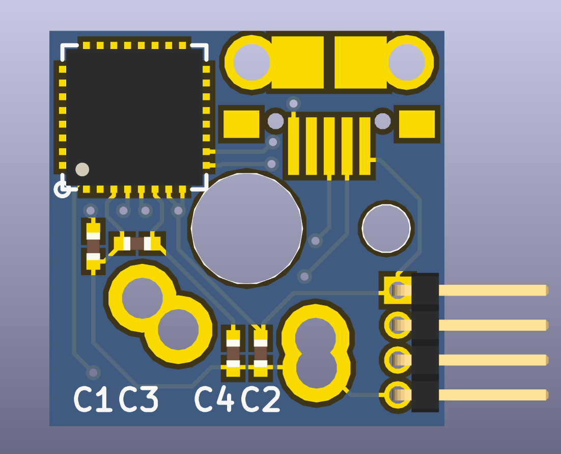 Image of one-key PCB