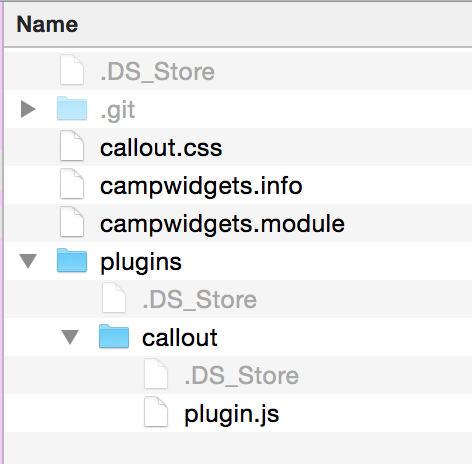 added a callout/plugin.js file