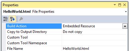 properties dialog