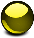 A yellow orb.