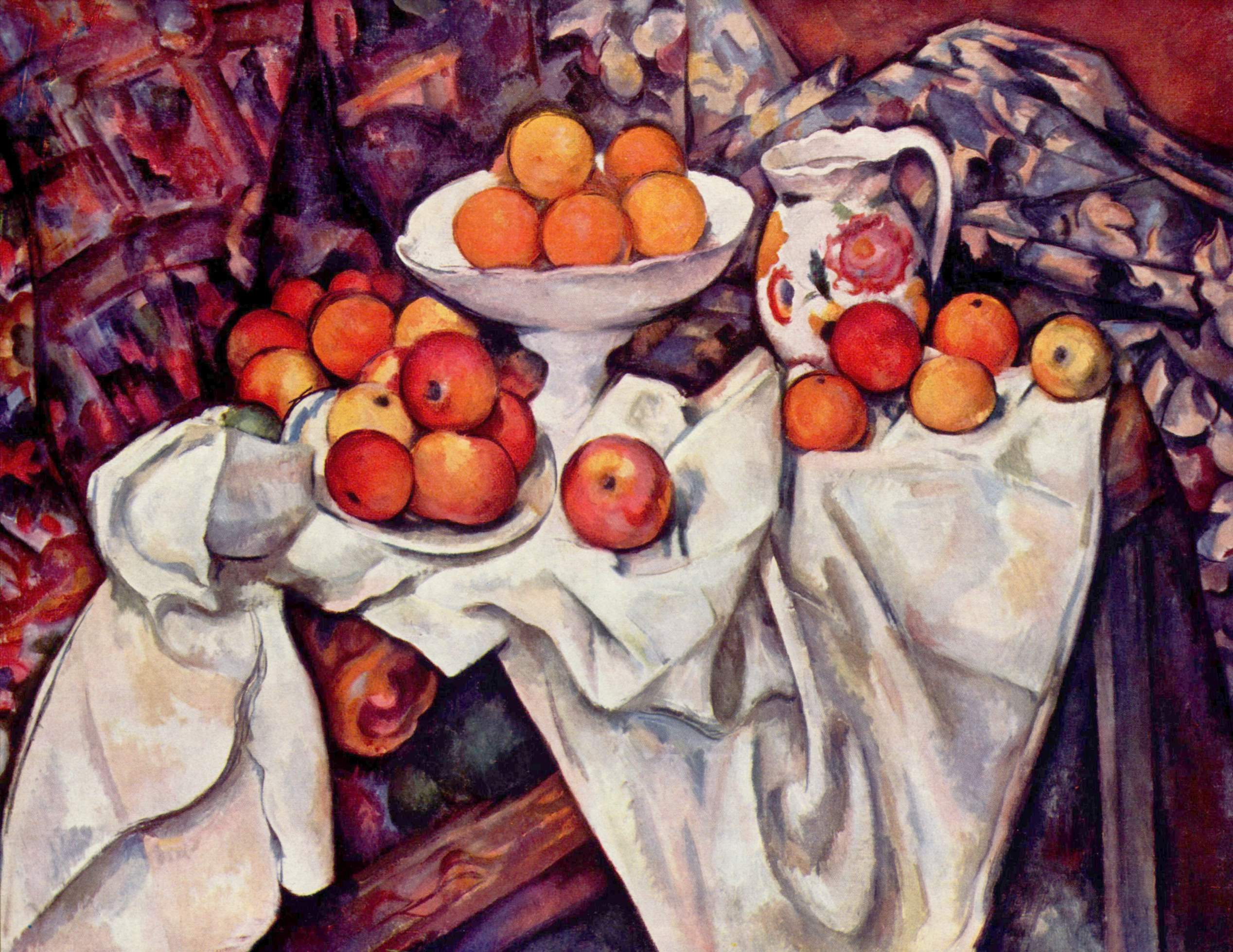 Nature morte aux pommes et aux oranges, Paul Cézanne